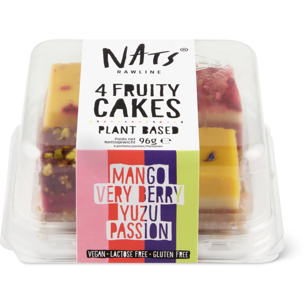 Nats Rawline · Nats Rawline Mini Cakes Fruity • Migros Online