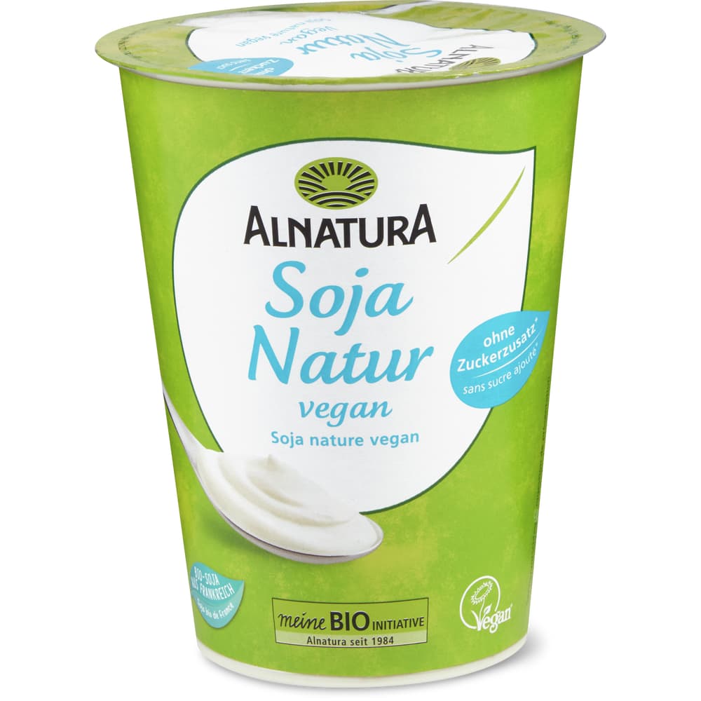Alnatura Soja Pflanzliche Alternative zu Joghurt aus Soja Natur