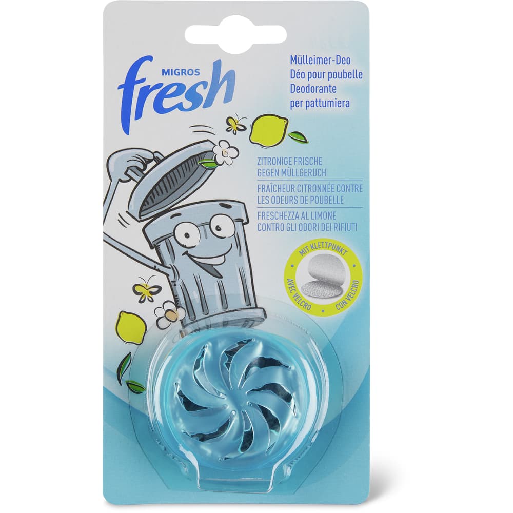 Migros Fresh Mülleimer-Lufterfrischer Zitrone