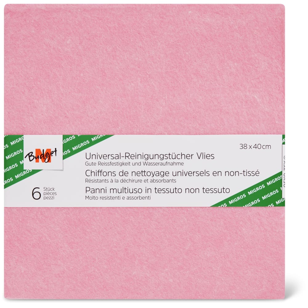 M-Budget Universal-Reinigungstücher 38 x 40 cm
