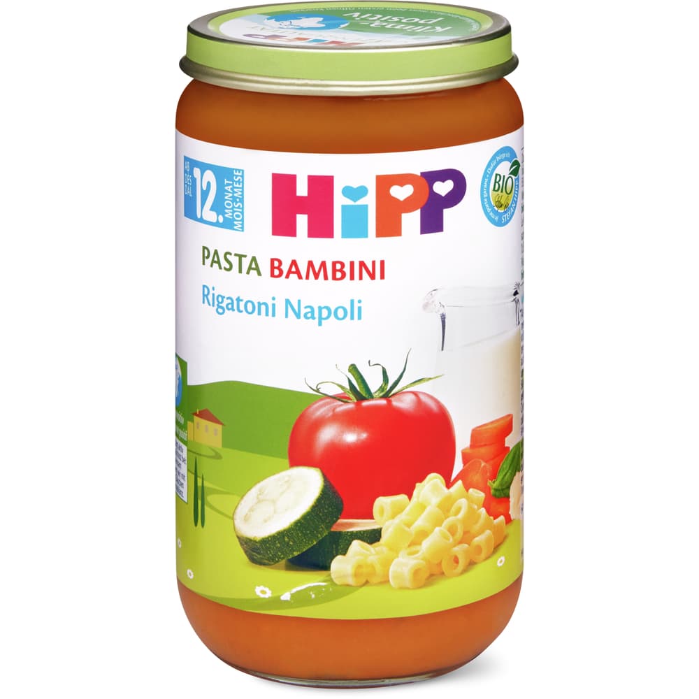 Hipp Rigatoni Napoli Bio, ab 12. Monat