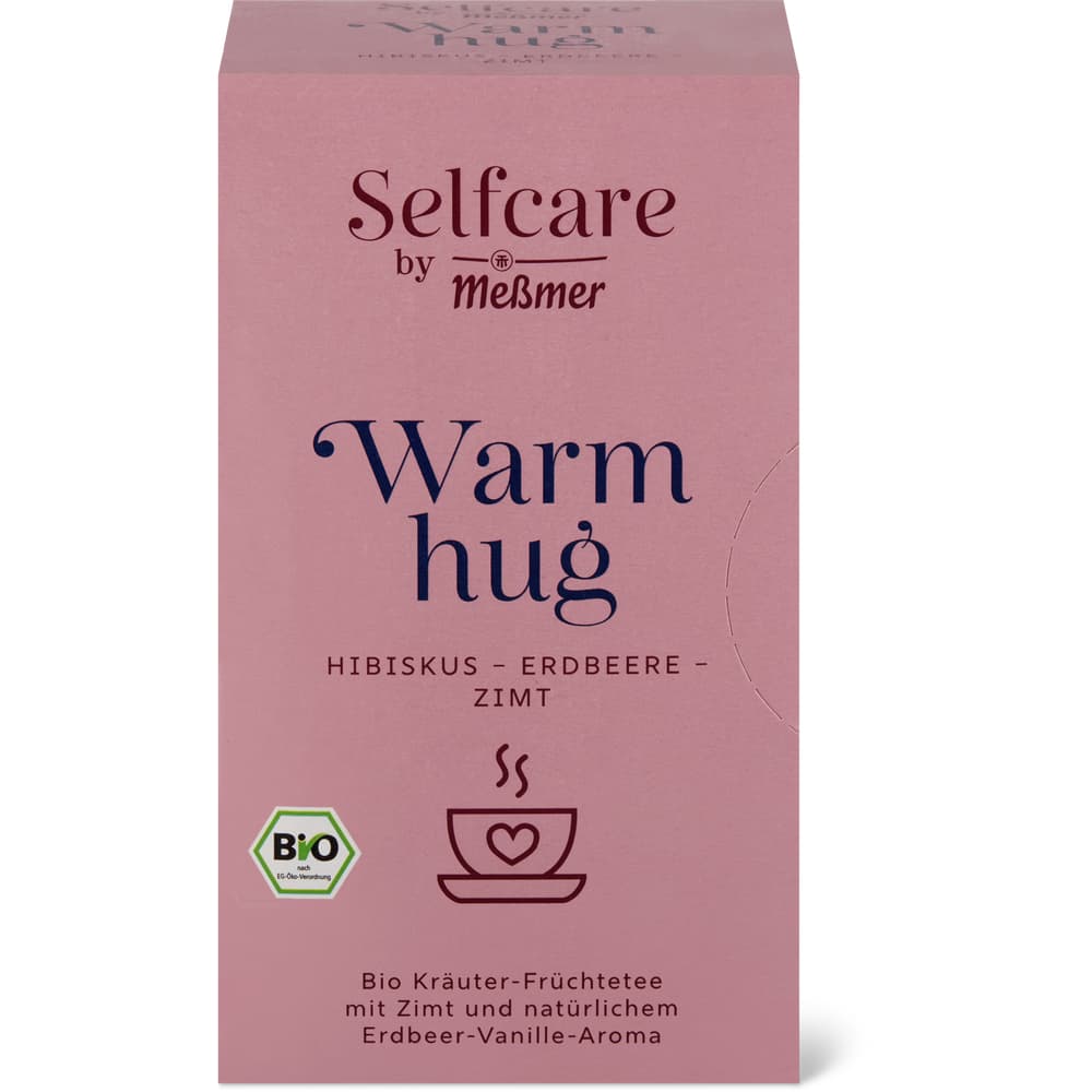 Messmer Selfcare Warm Hug Bio, Hibiskus, Erdbeere, Zimt