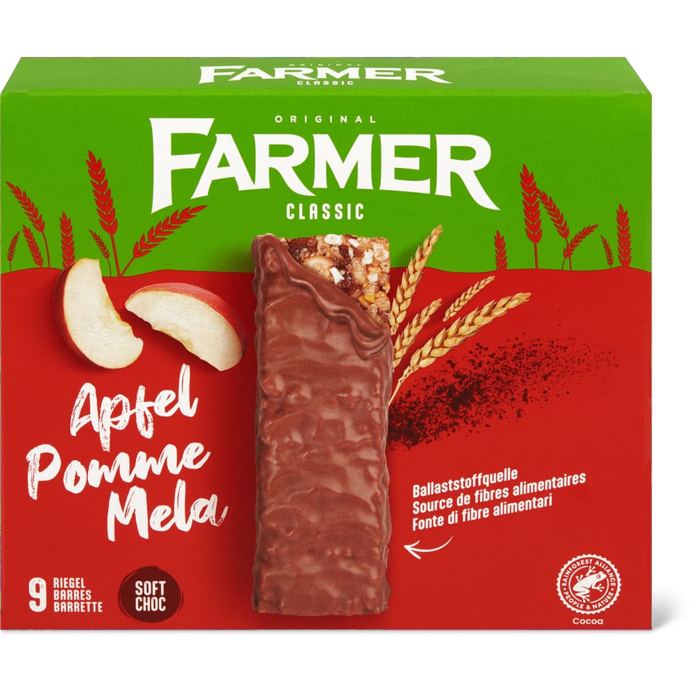 Farmer Classic Getreideriegel Choco-Apfel