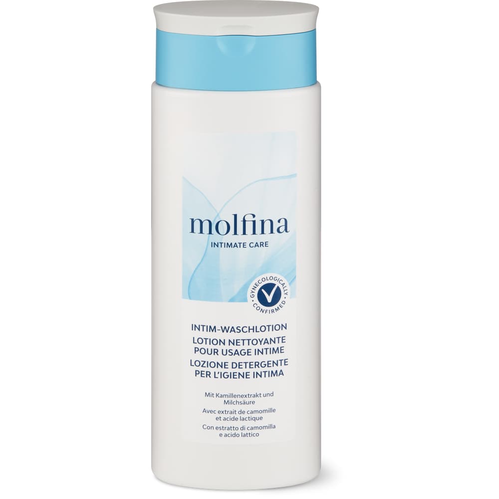 Molfina Intim-Waschlotion Kamillenextrakt und Milchsäure