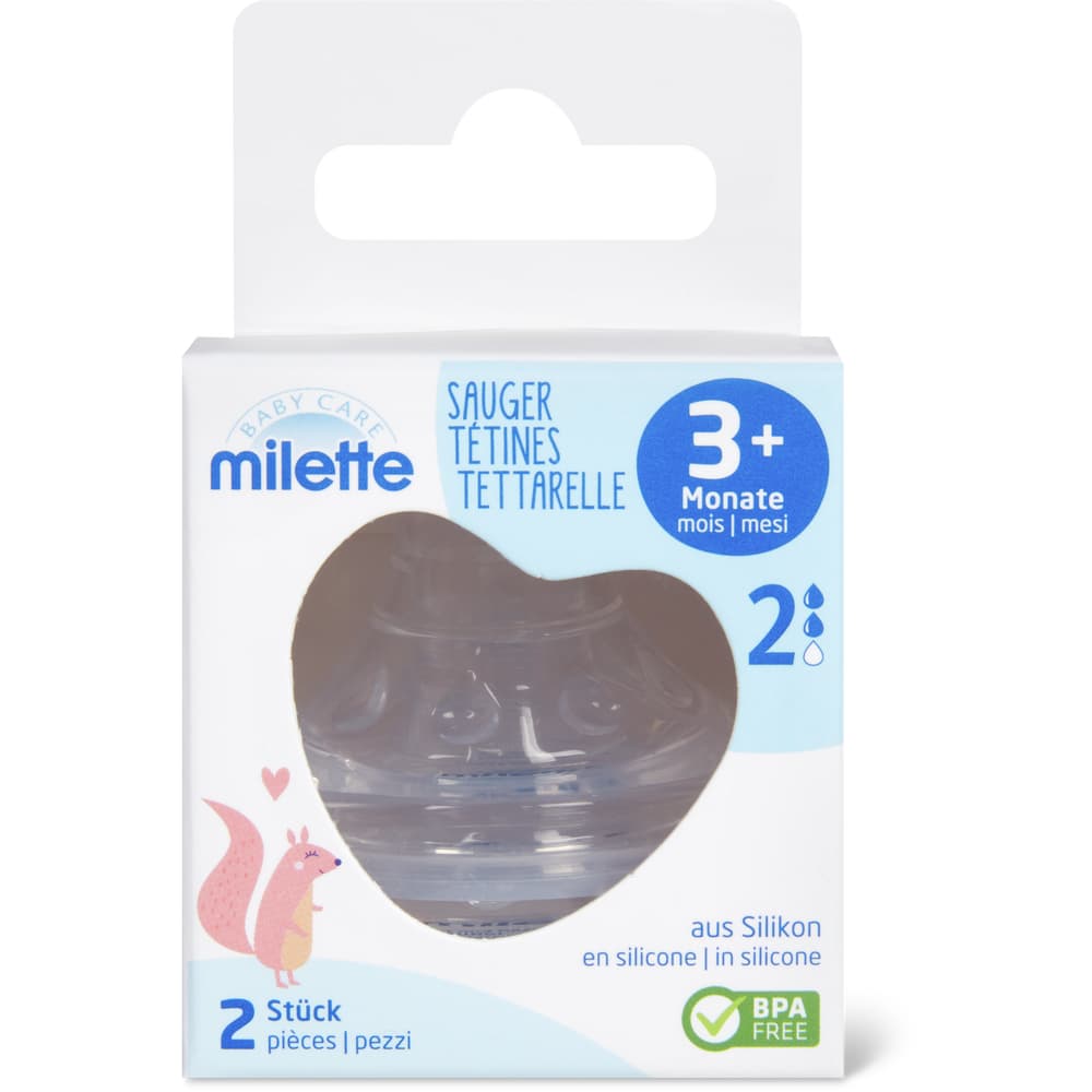 Milette Baby Care Sauger Ab 3 Monaten