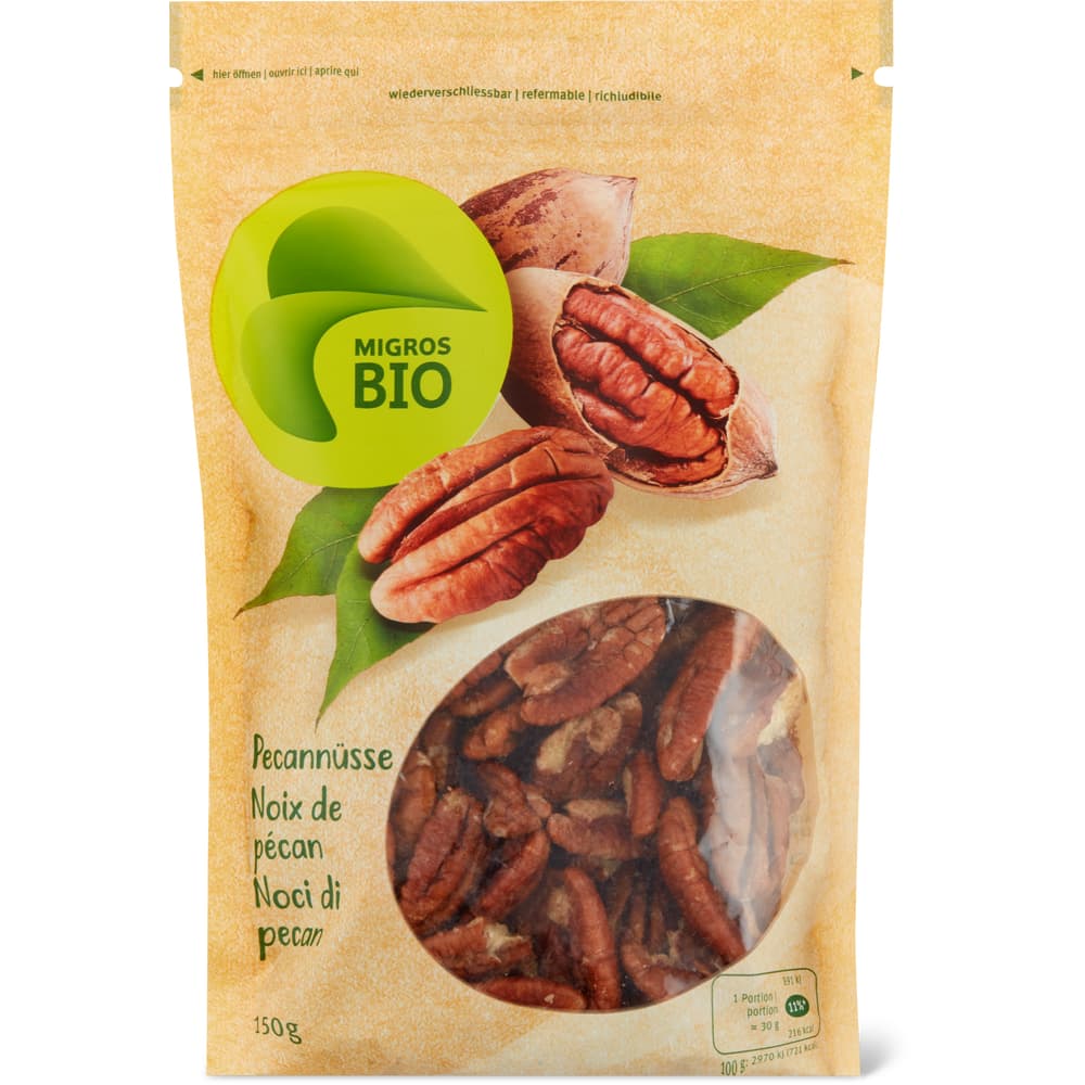 Migros Bio Pecannüsse Nicht gesalzen