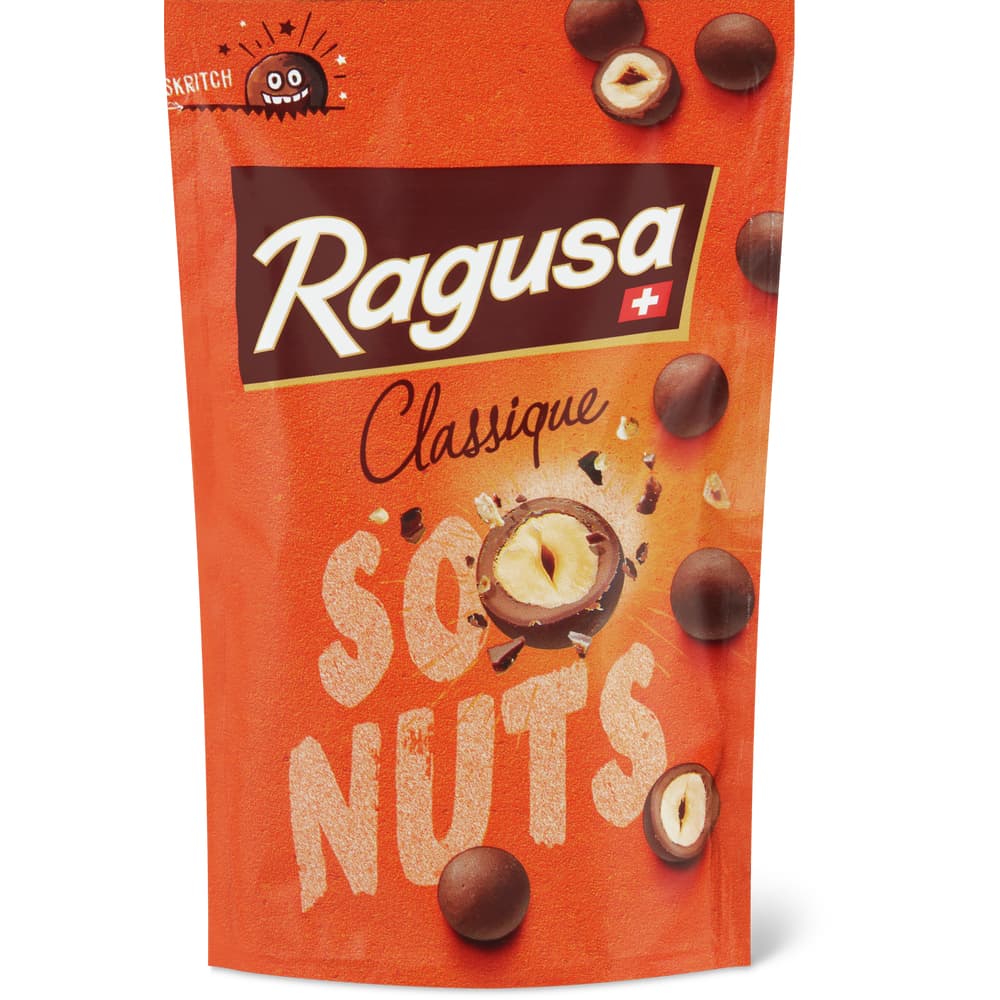 Ragusa So nuts Ragusa-Schokolade überzogene Haselnüsse Classique