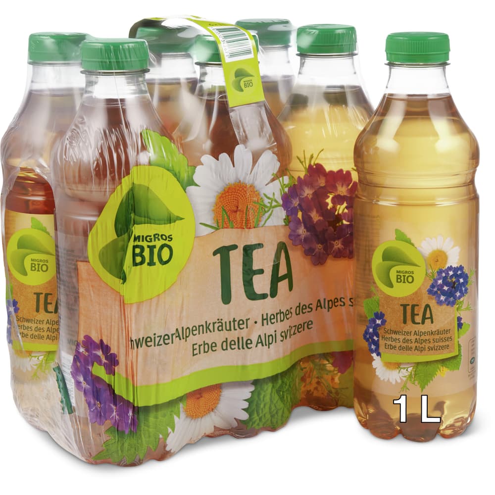 Migros Bio Eistee Schweizer Alpenkräuter