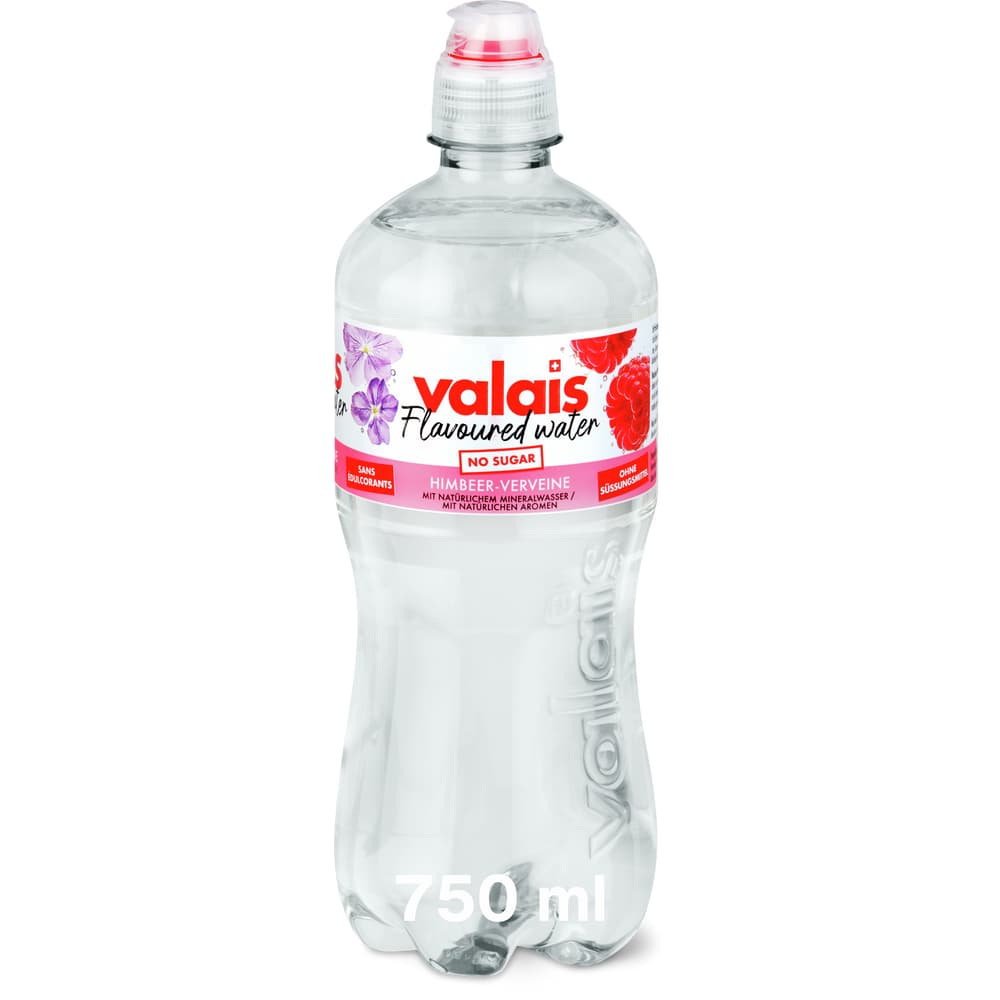 Valais Botanical Mineralwasser ohne Kohlensäure Himbeer & Verveine