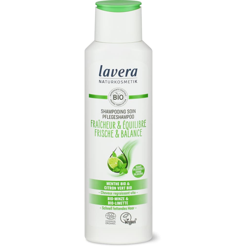 Lavera Frische & Balance Shampoo schnell fettendes Haar, vegan