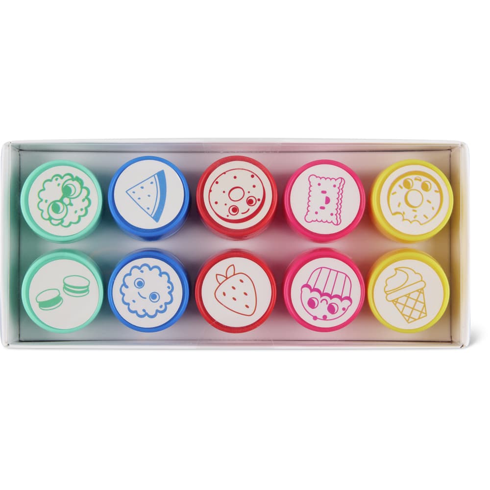 Migros Paper & Co. Stempel-Set selbstfärbend, Sweets