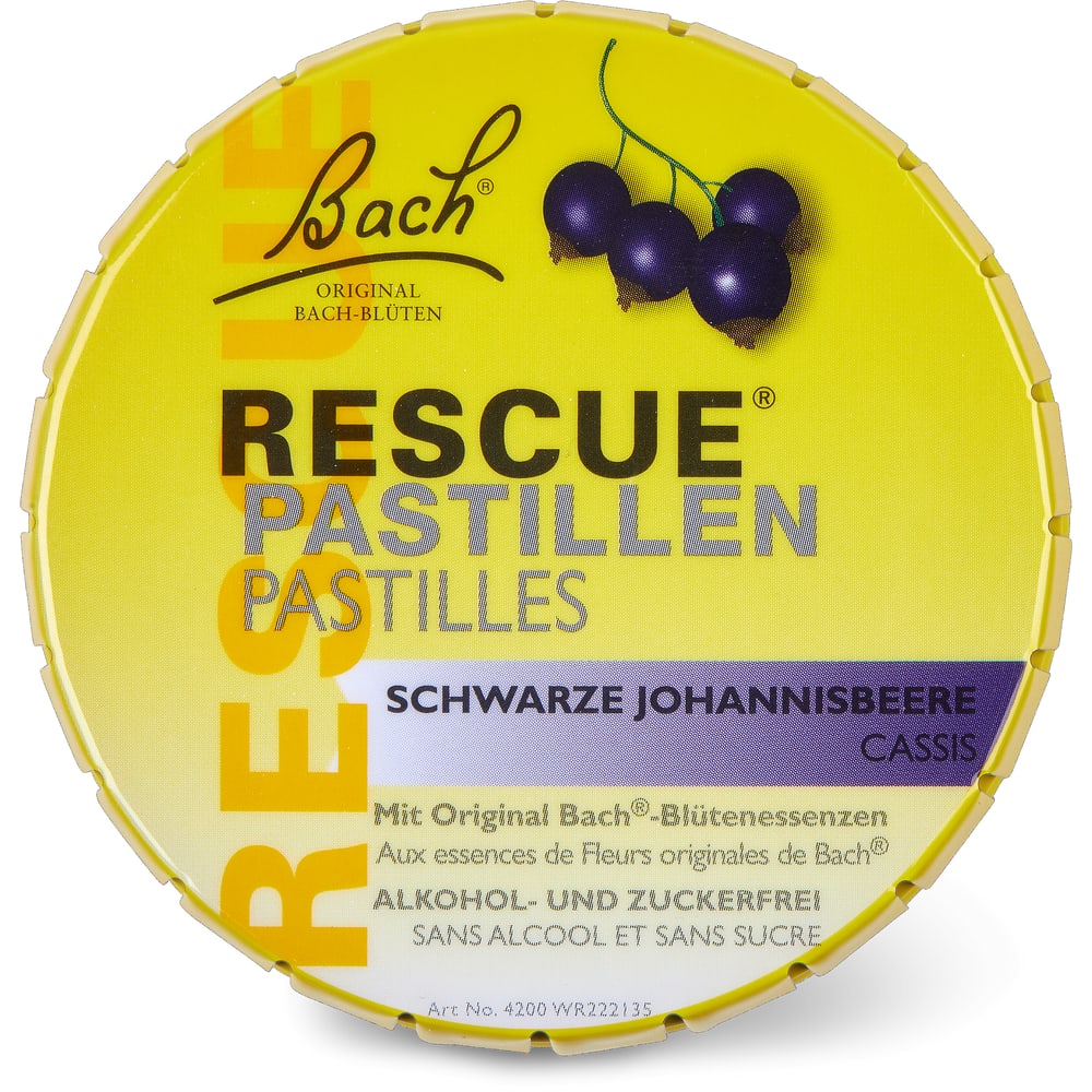 Rescue Bach Original Remedy Pastillen Cassis
