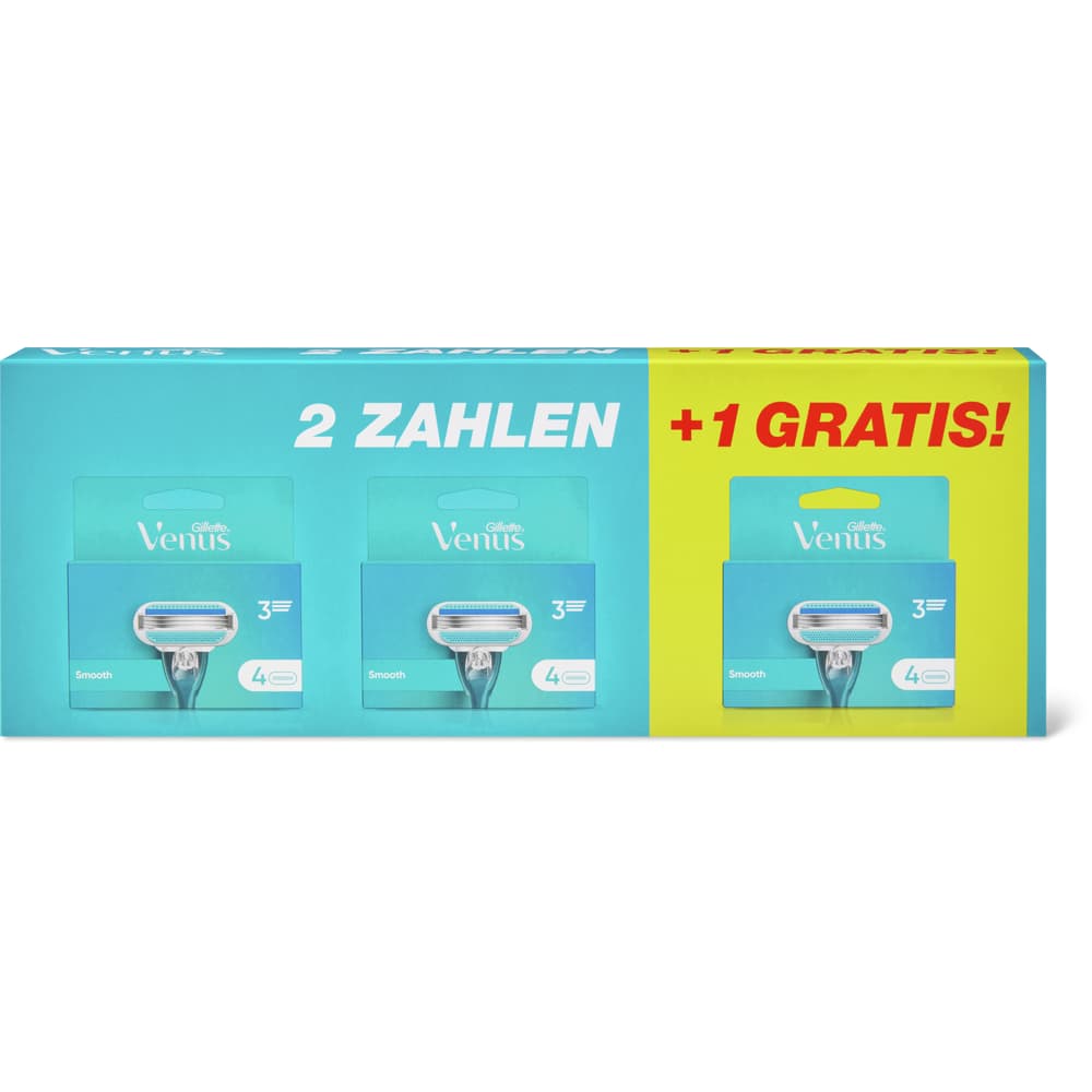 Gillette Venus Smooth Ersatzklingen