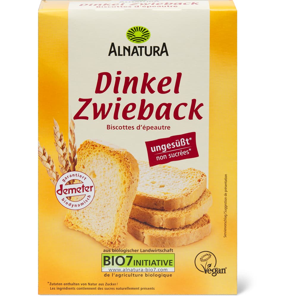Alnatura Dinkel Zwieback