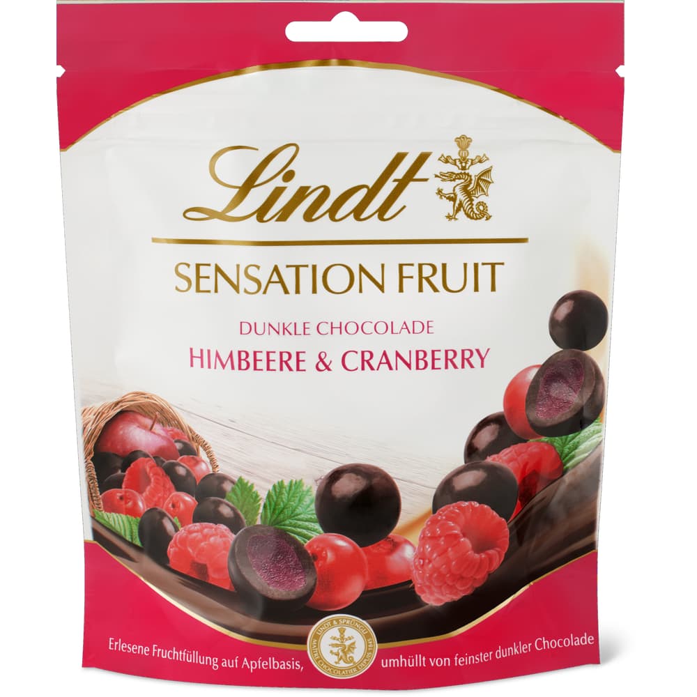 Lindt Sensation Fruit Himbeere & Cranberry