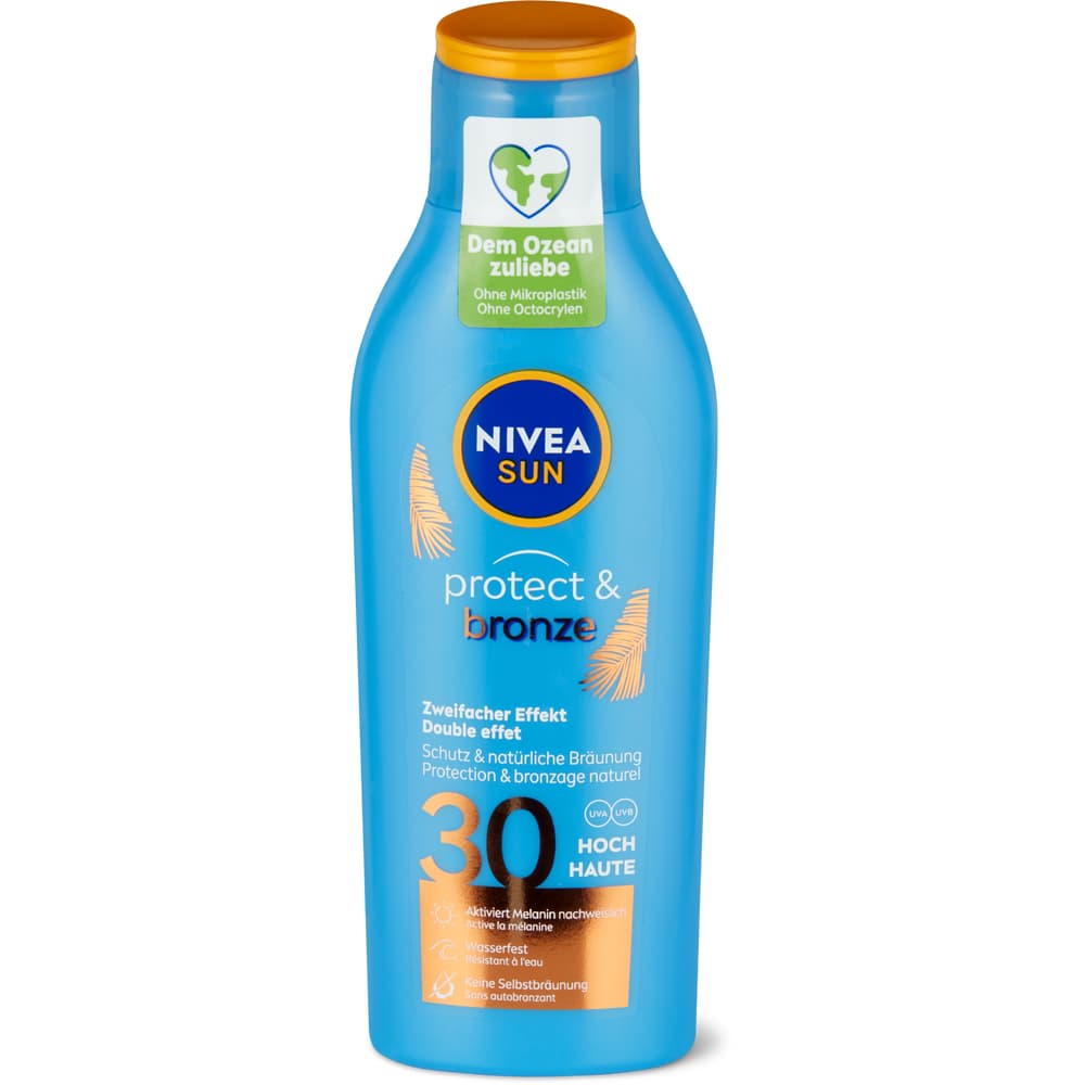 Nivea Sun Sonnencreme Protect & Bronze - LSF 30