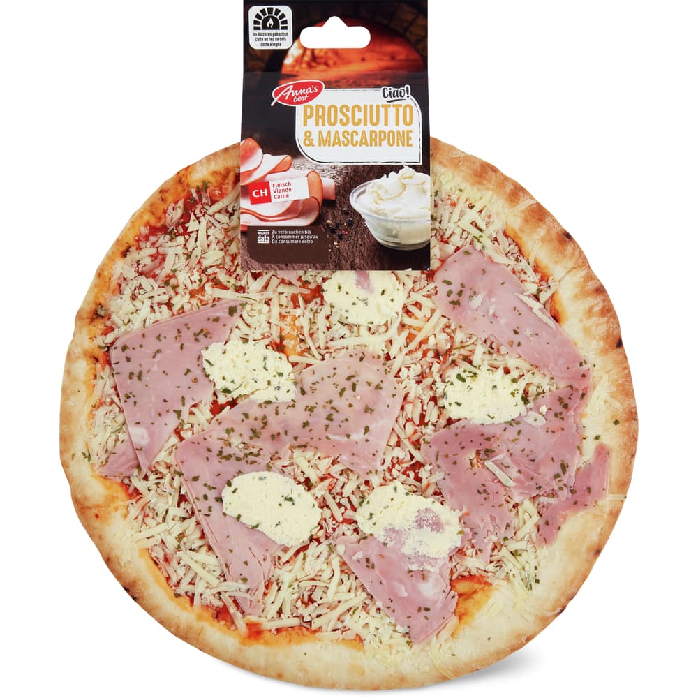 Anna's Best Pizza Prosciutto e Mascarpone