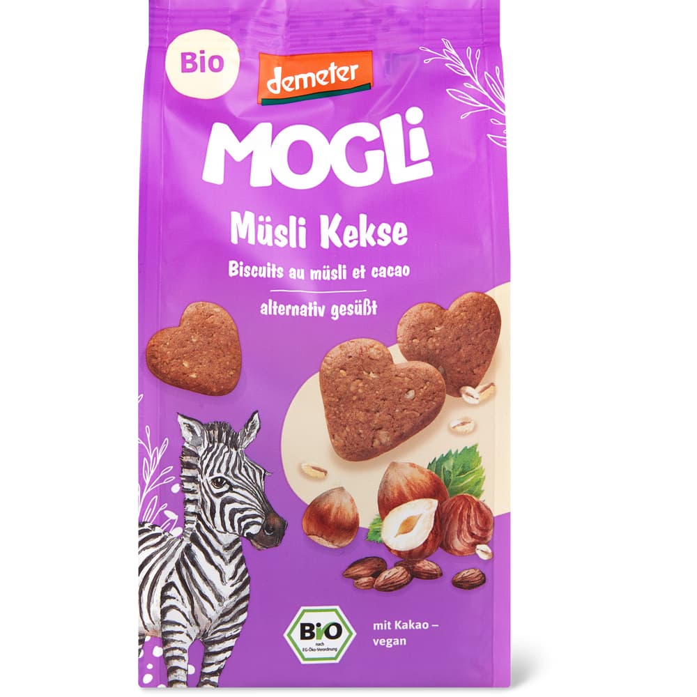 Mogli Demeter Müsli Kekse
