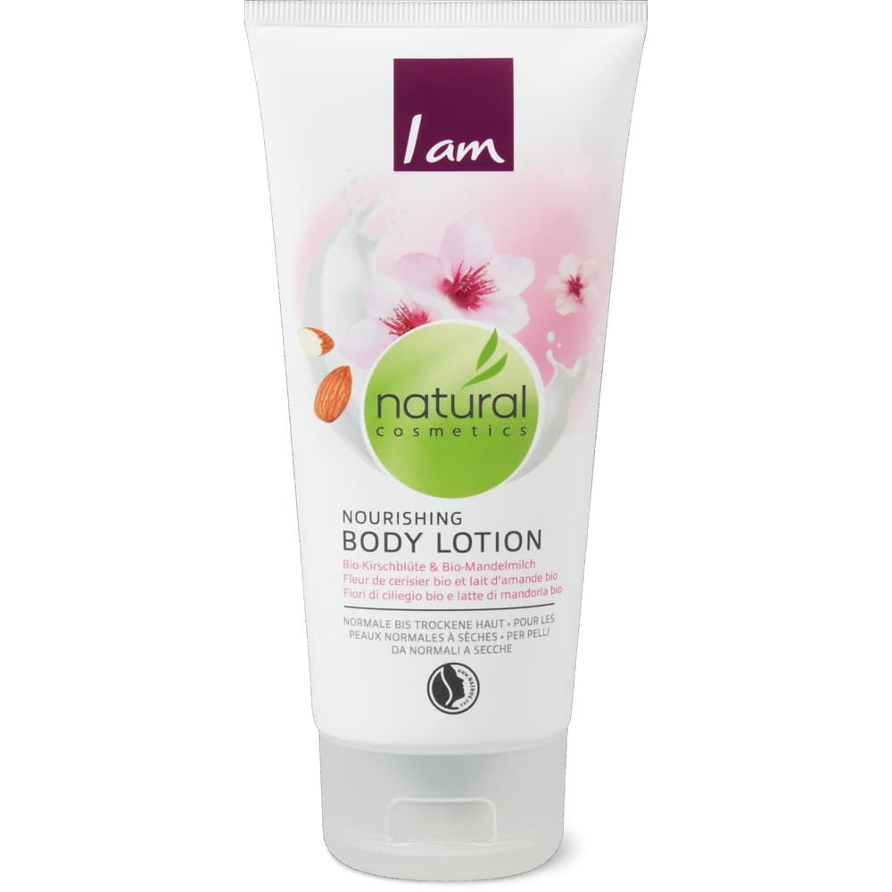 I am natural cosmetics Nourishing Bodylotion Kirschblüte & Mandelmilch