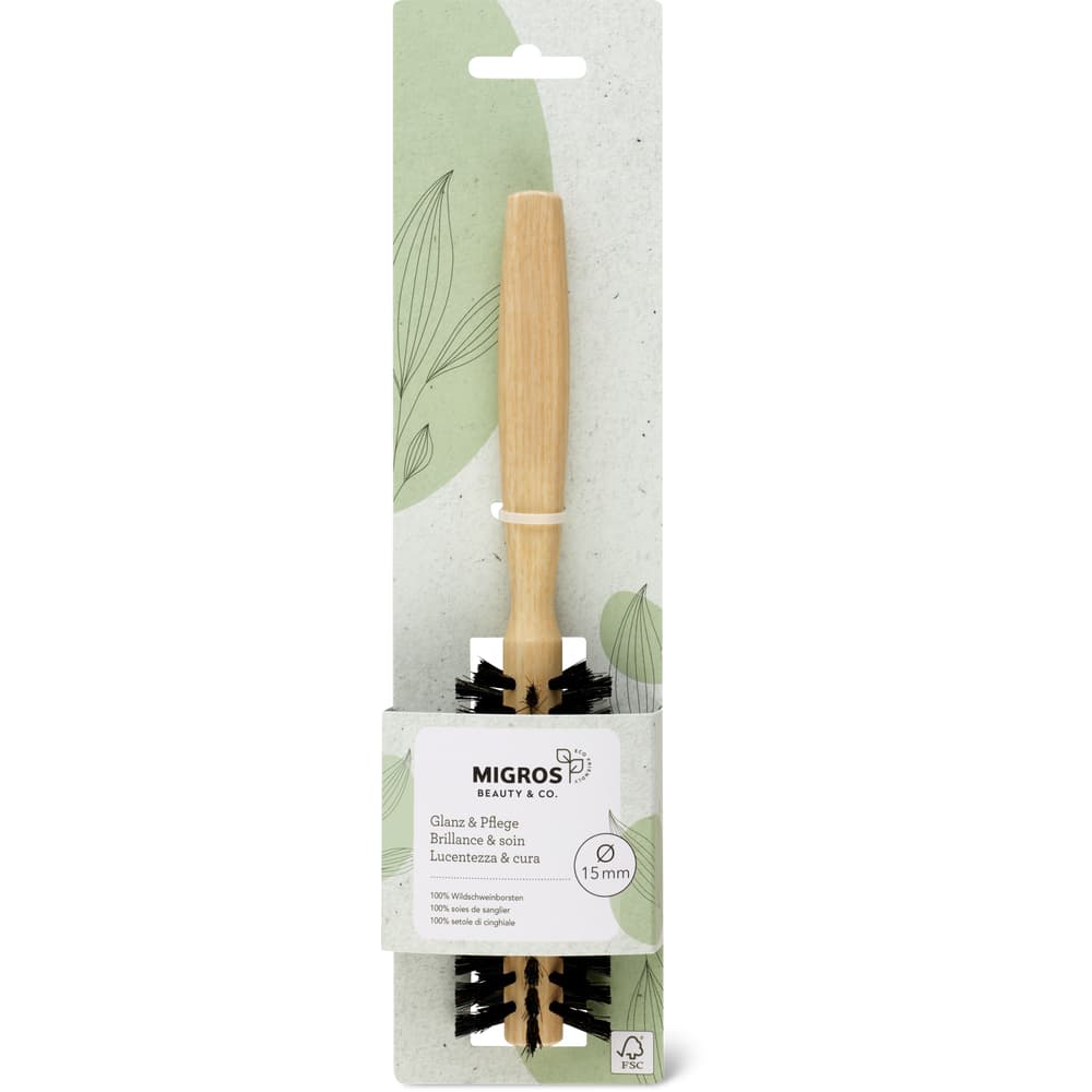 Migros Beauty & Co. Holzrundbürste