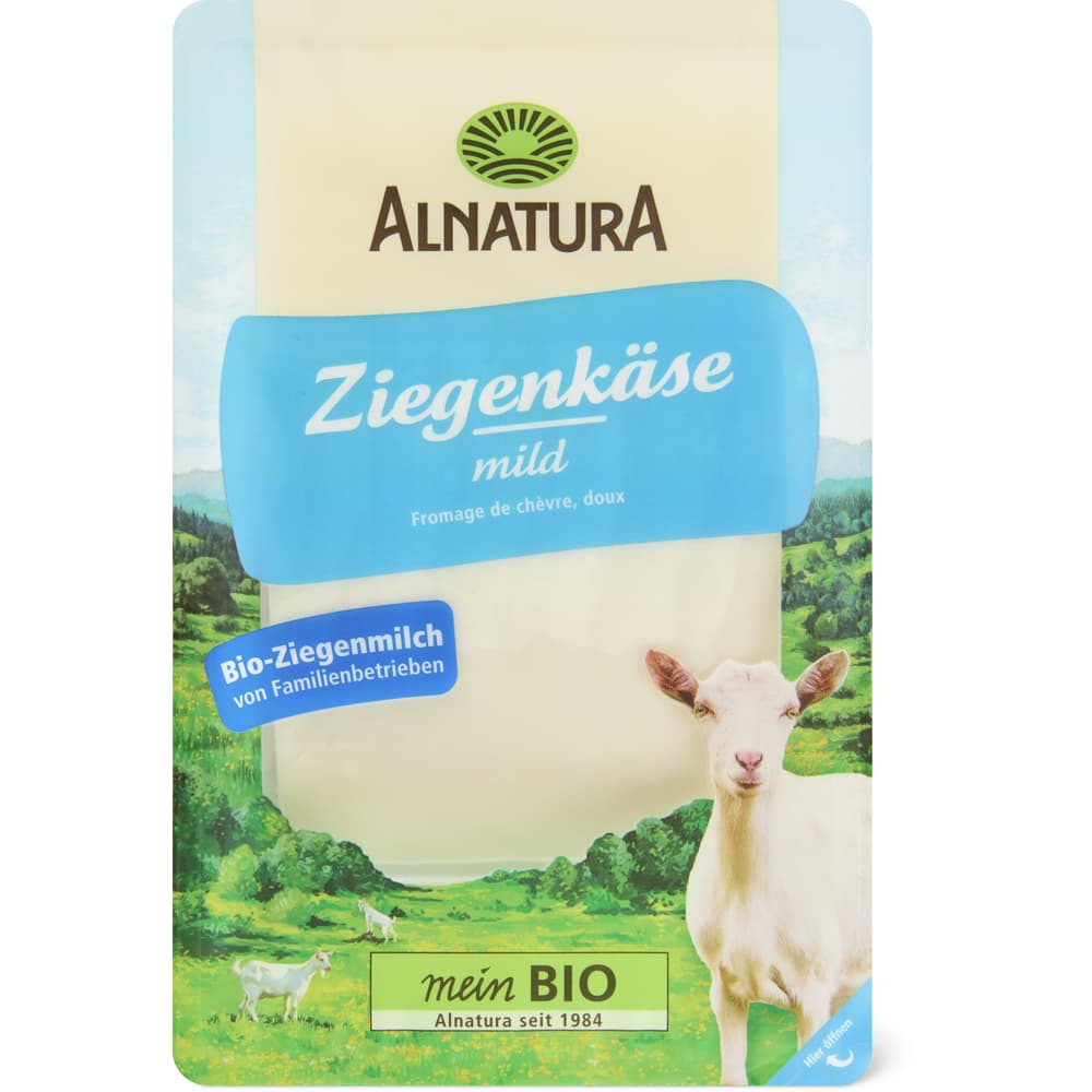 Alnatura Ziegenkäse Scheiben Bio