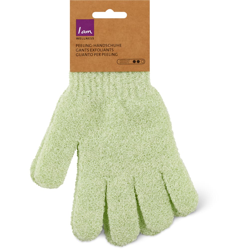 I am Wellness Peeling-Handschuhe