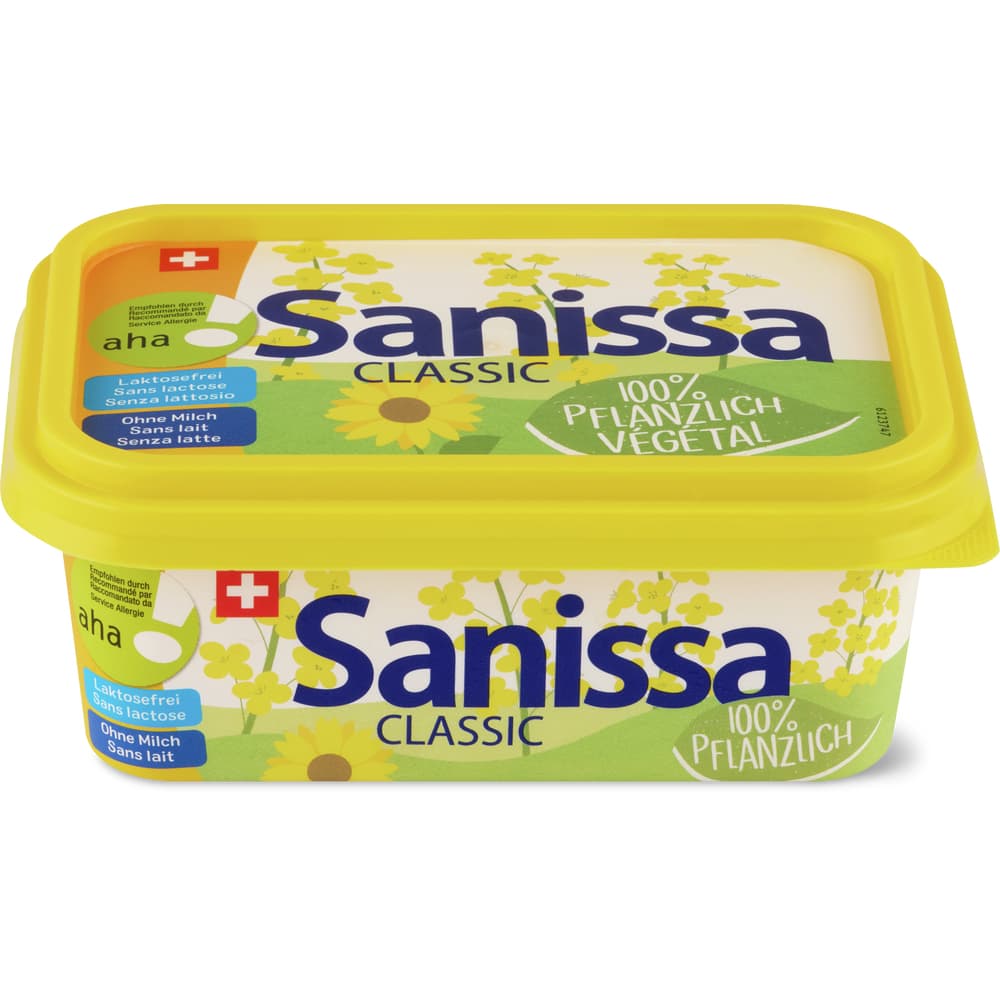 Sanissa aha! Margarine Laktosefrei, ohne Milch