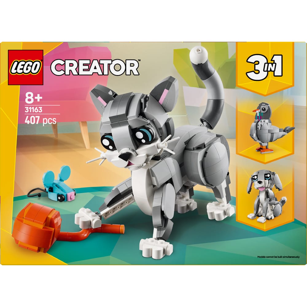 Lego Creator 31163 Graue Katze