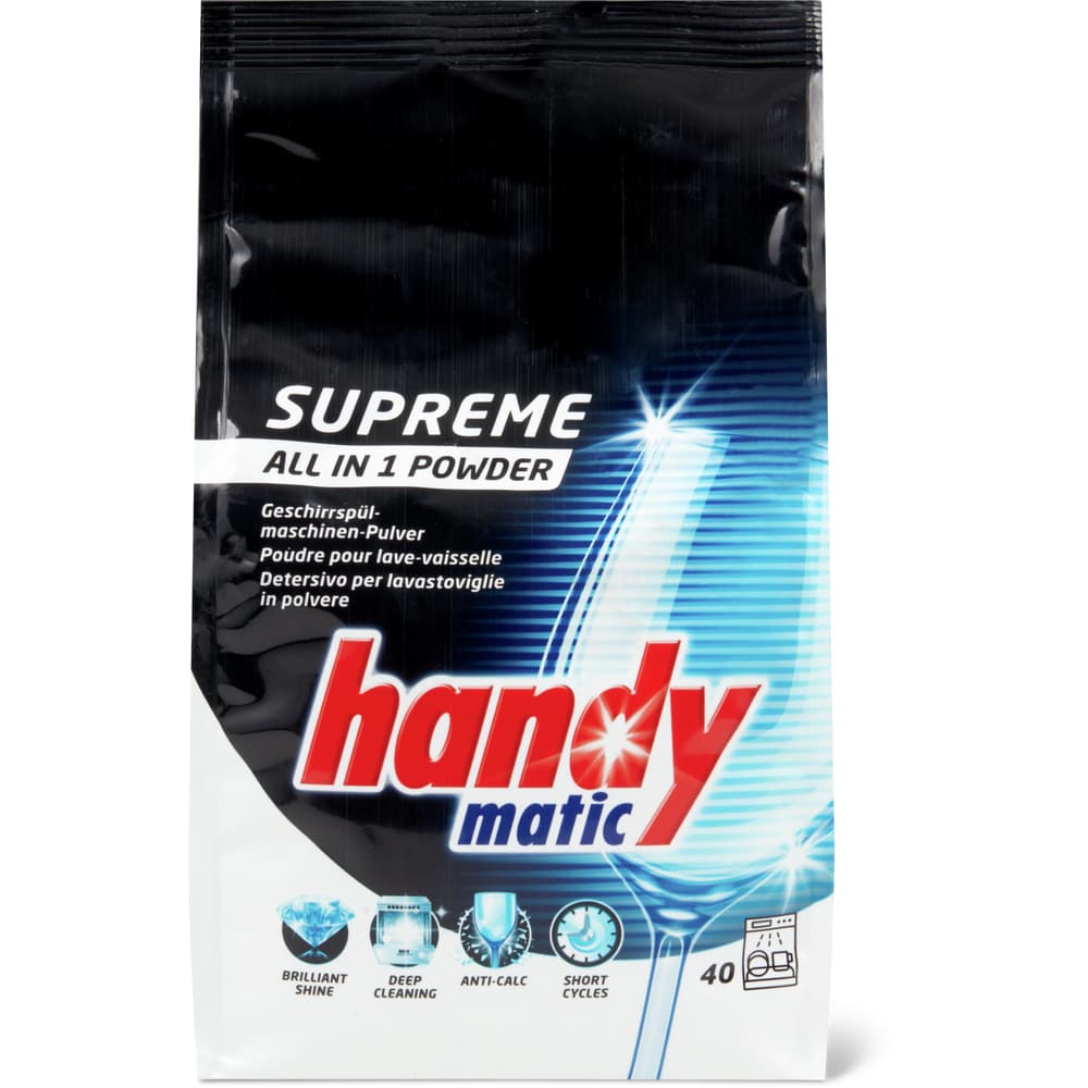 Handymatic Supreme All In 1 Geschirrspülpulver