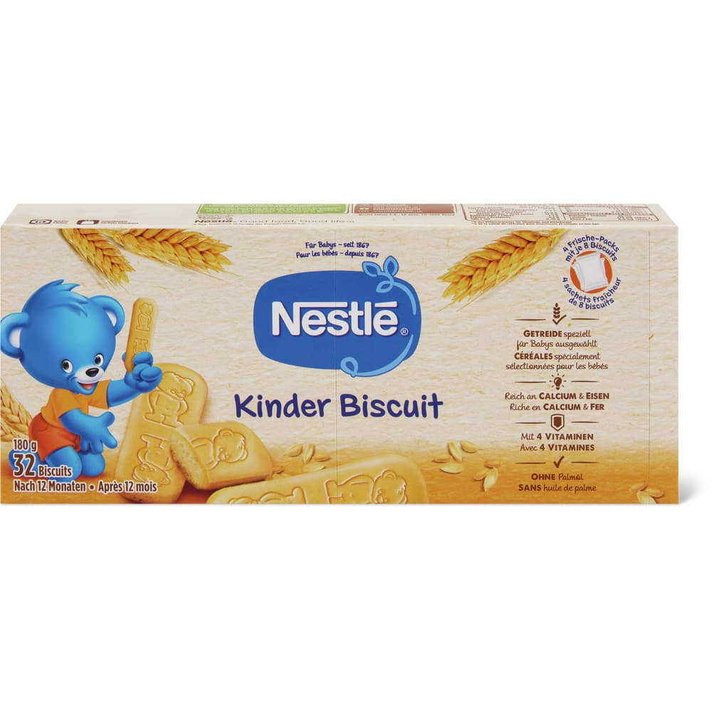 Nestlé Kinder Biscuit nach 12 Monaten