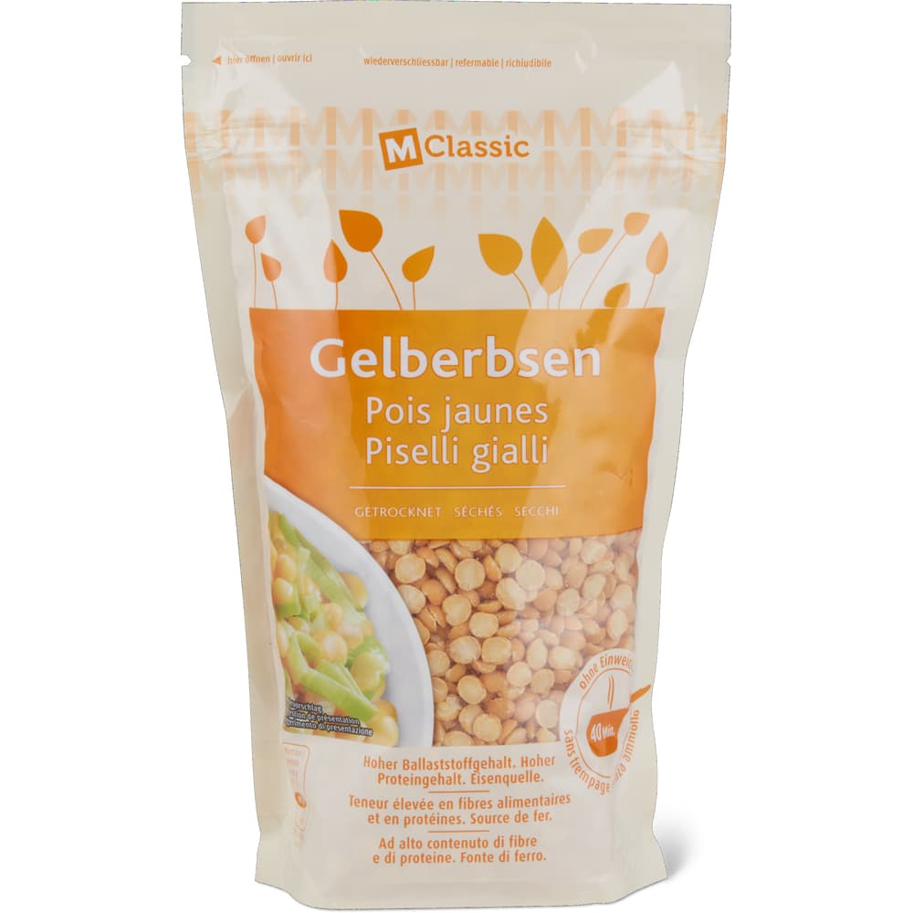 M-Classic Gelberbsen Getrocknet