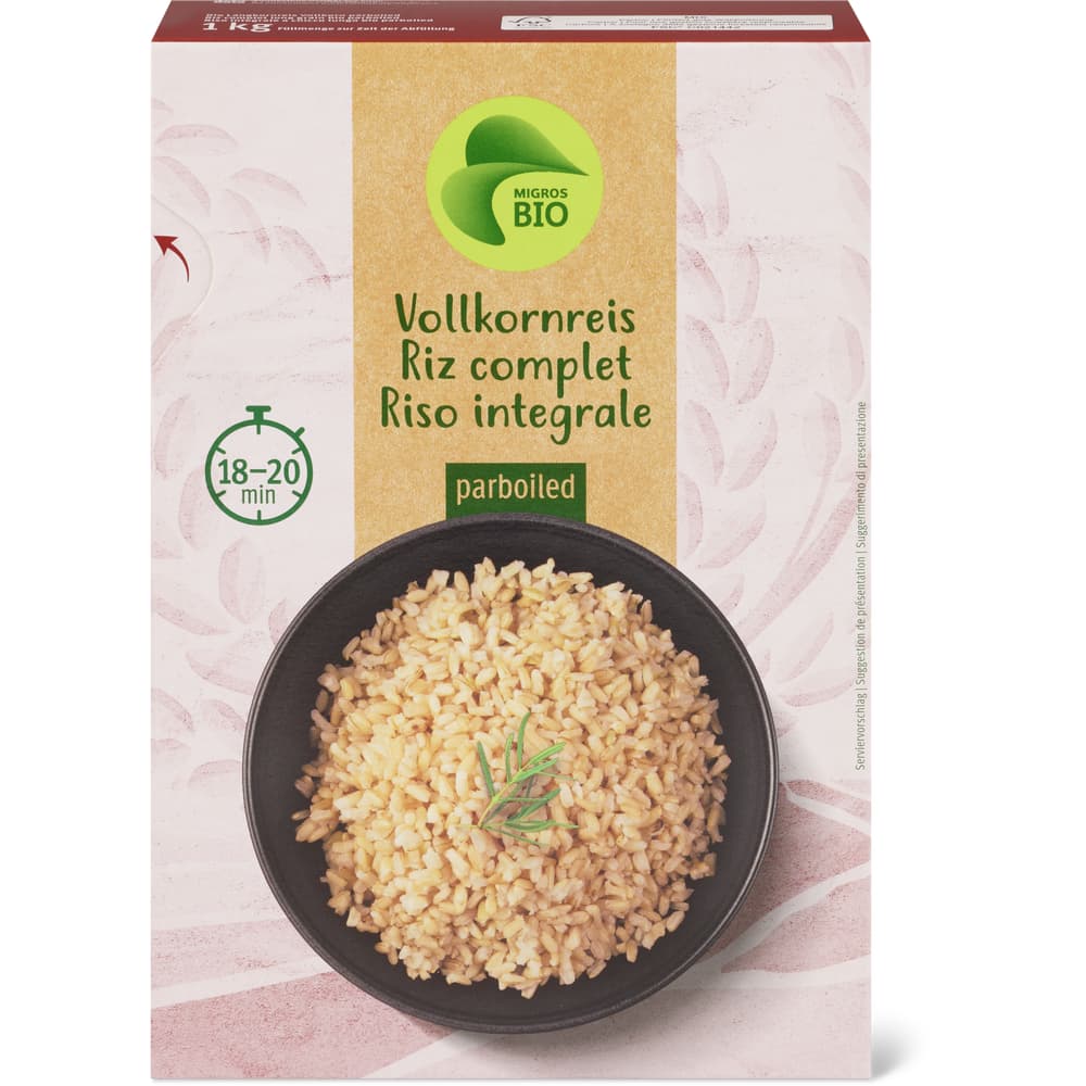 Vollkornreis Bio, braun