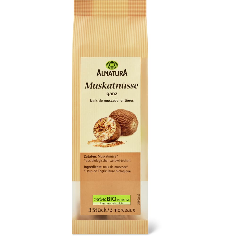 Alnatura Muskatnuss ganz