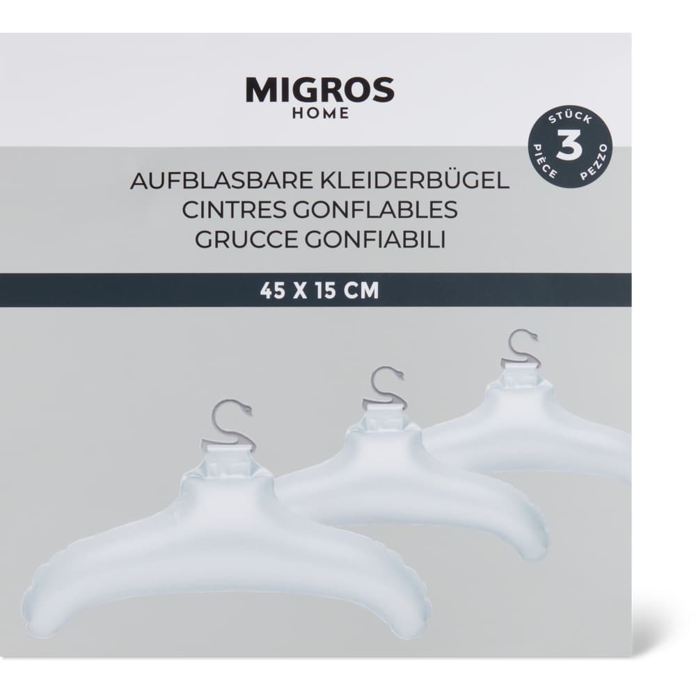 Migros Home Aufblasbare Kleiderbügel
