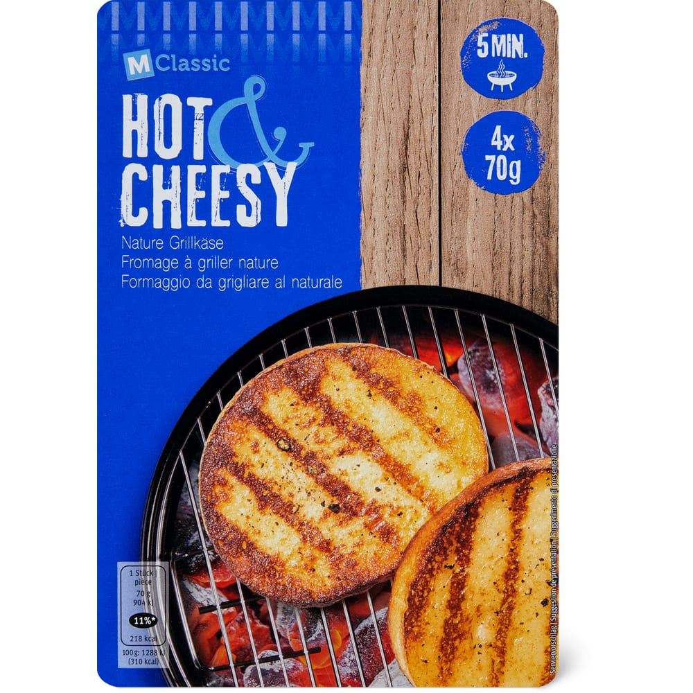 M-Classic Hot Cheesy Grillkäse Nature