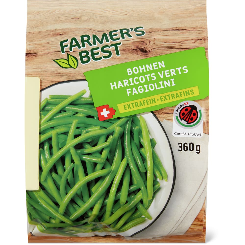 Farmer's Best Bohnen extrafein Ungewürzt