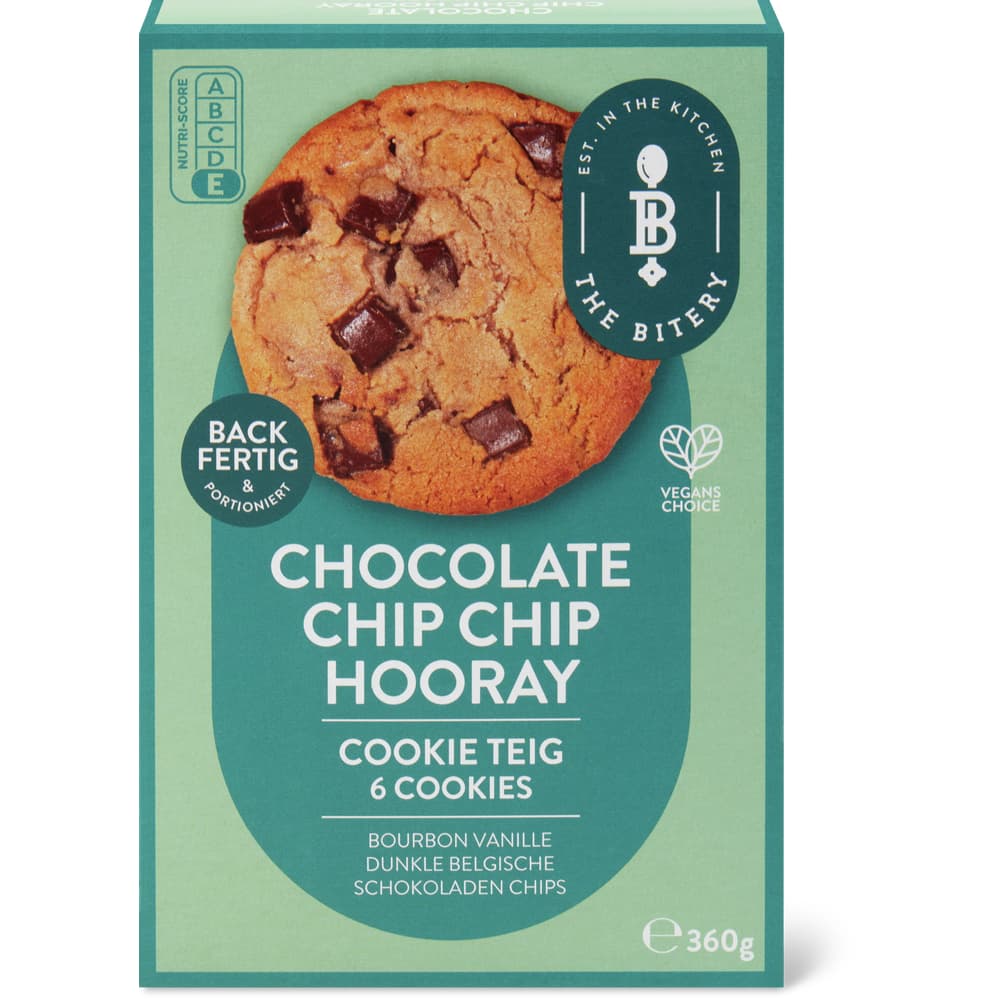 The Bitery Cookie-Teig Chocolate Chip Chip Hooray