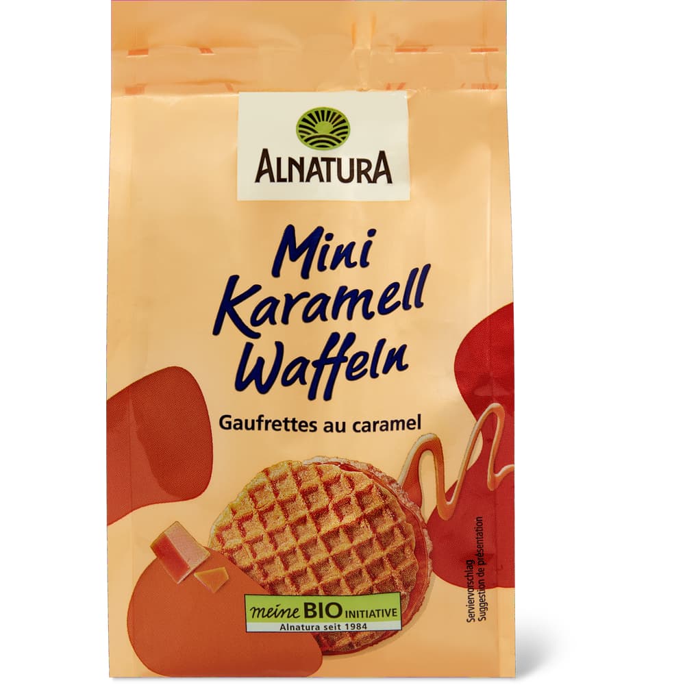 Alnatura Mini Karamell Waffeln Bio