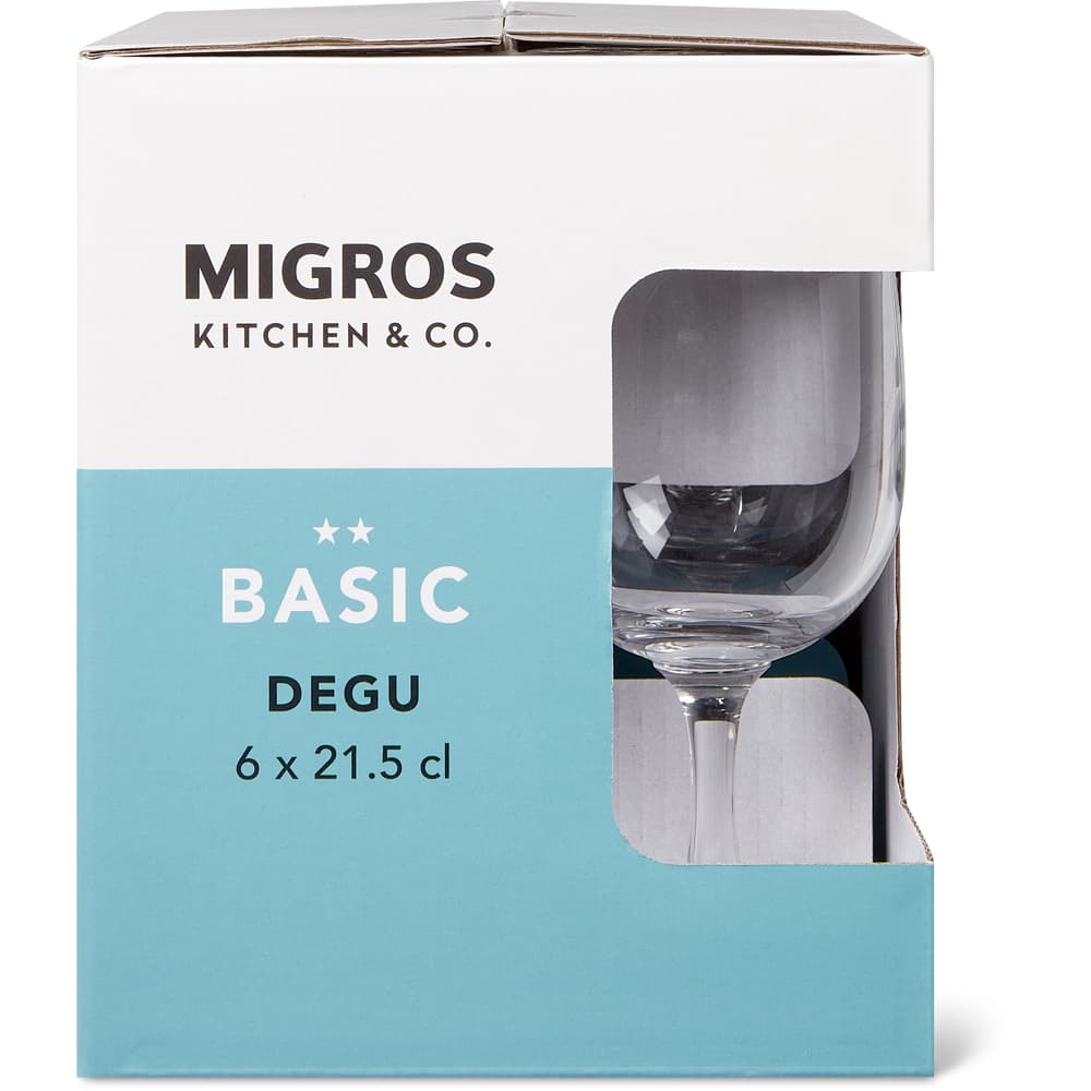 Migros Kitchen & Co. Deguglas Transparent, 21.5cl