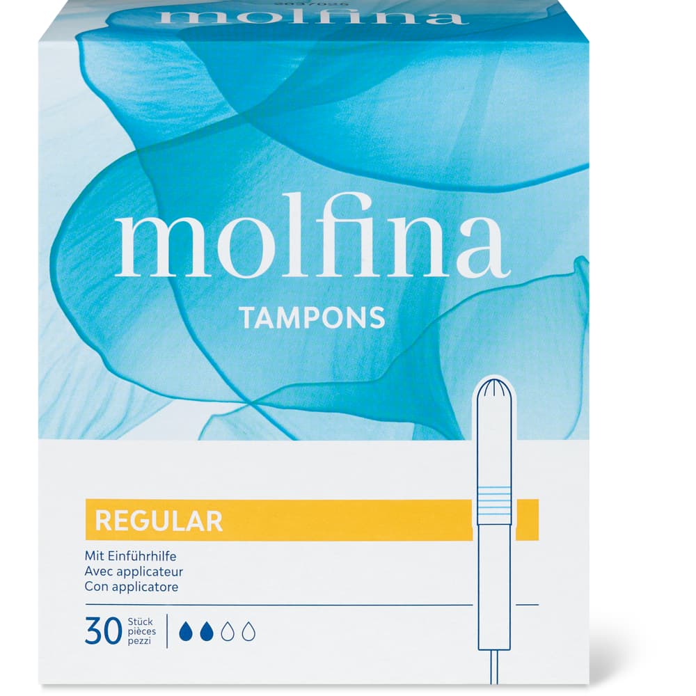 Molfina Tampons mit Einführhilfe Regular