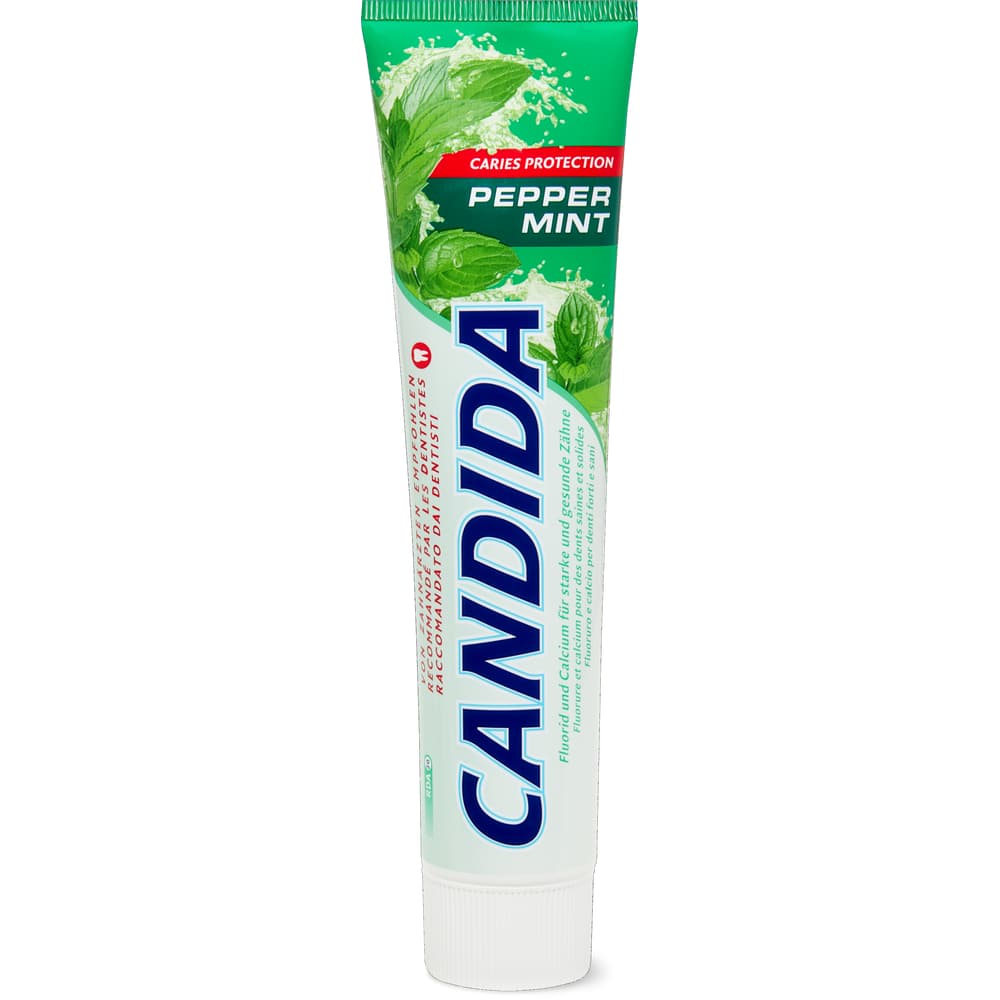 Candida · Peppermint toothpaste • Migros