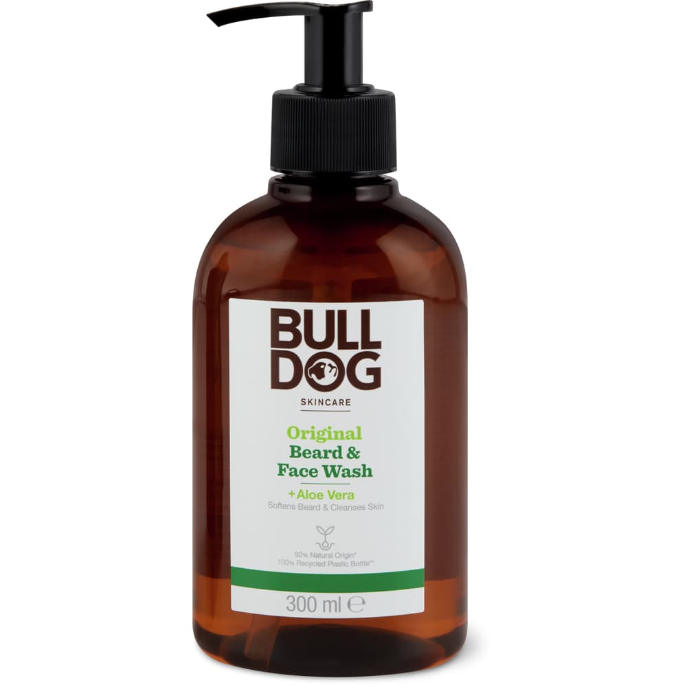 Bulldog Original Beard & Face Wash Aloe Vera