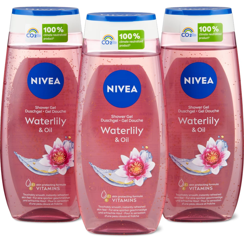 Nivea Water Lily & Oil Duschgel – Pflegendes Duschgel Für Unisex, Mit Feuchtigkeitsspendender Formel