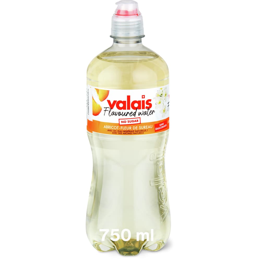 Valais Botanical Mineralwasser ohne Kohlensäure Aprikose & Holunderblüte