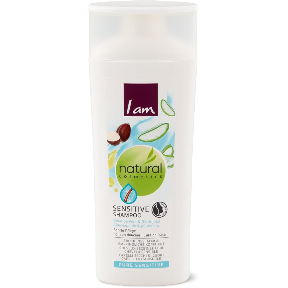 I am natural cosmetics Sensitive Shampoo trockenes Haar & empfindliche Kopfhaut