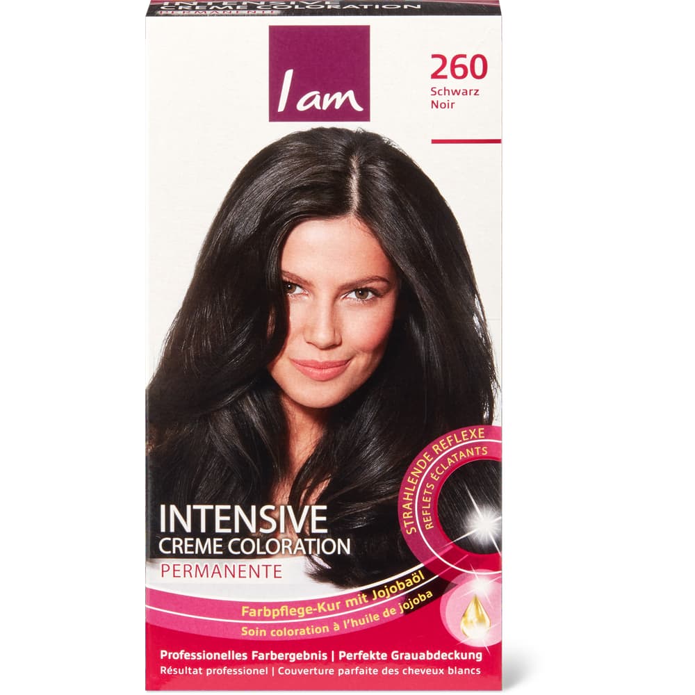 I am Dauerhafte Haarfarbe 260 Schwarz