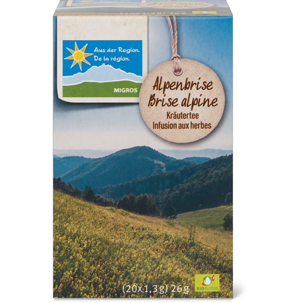 Migros Bio Kräutertee Alpenbrise