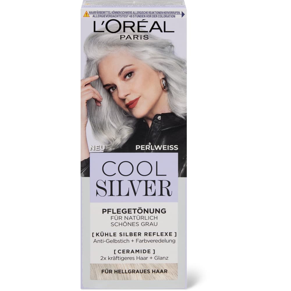 L'Oréal Paris Cool Silver Pflegetönung Perlweiss