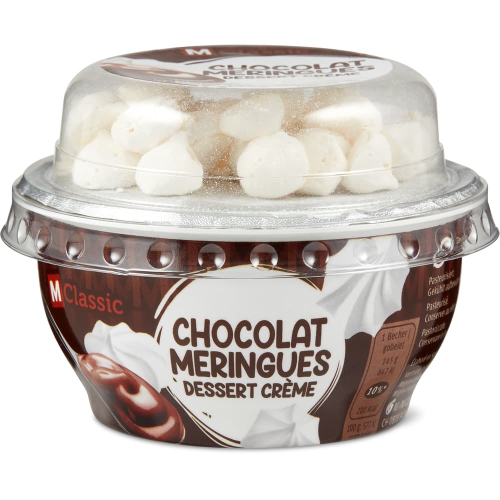 M-Classic Crème Dessert Schokolade & Meringues