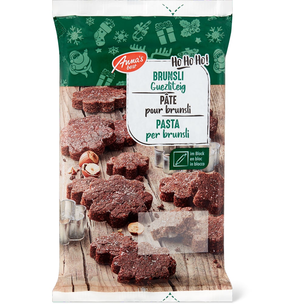 Anna's Best Brunsli-Teig im Block